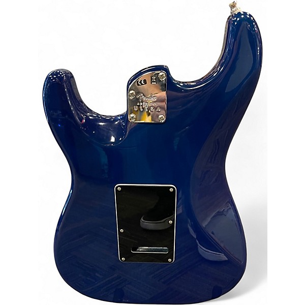 Used Fender American Ultra Stratocaster HSS Denim Solid Body Electric Guitar