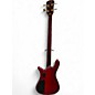 Used Specter Euro 4 LX Trans Red Electric Bass Guitar