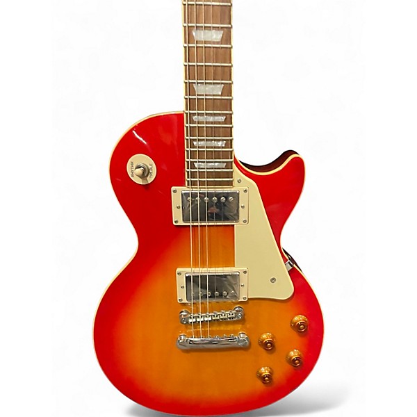 Used Epiphone Les Paul Standard Cherry Sunburst Solid Body Electric Guitar