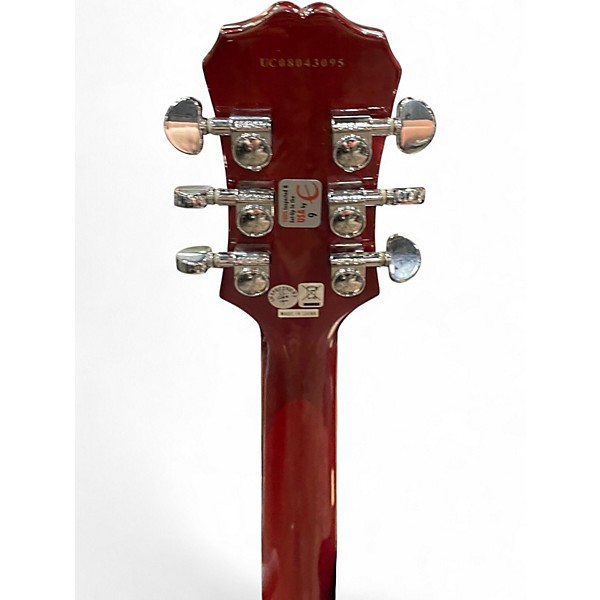 Used Epiphone Les Paul Standard Cherry Sunburst Solid Body Electric Guitar