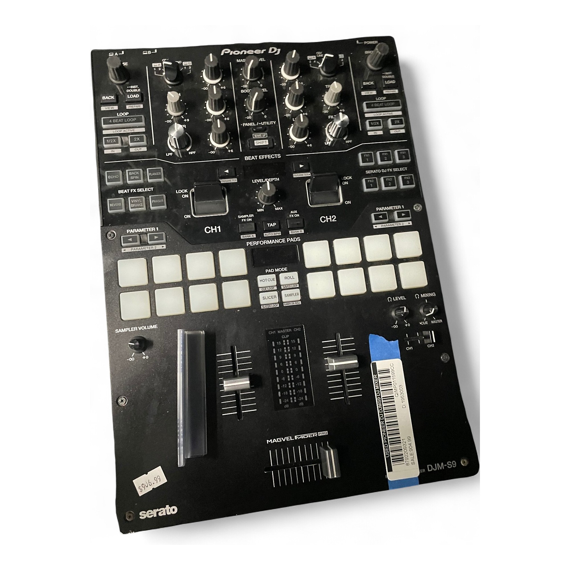 Used Pioneer DJ DJMS9 DJ Mixer | Guitar Center