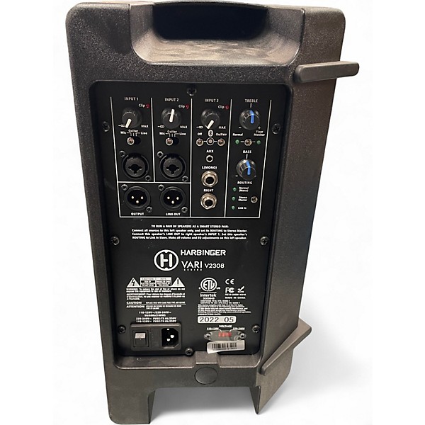 Used Harbinger VARI V2308 Powered Speaker