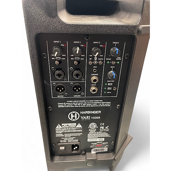 Used Harbinger VARI V2308 Powered Speaker