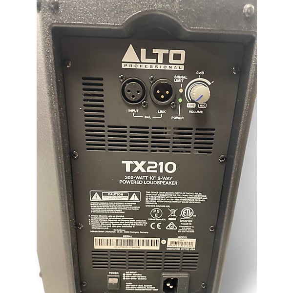 Used Alto TX210 Powered Speaker