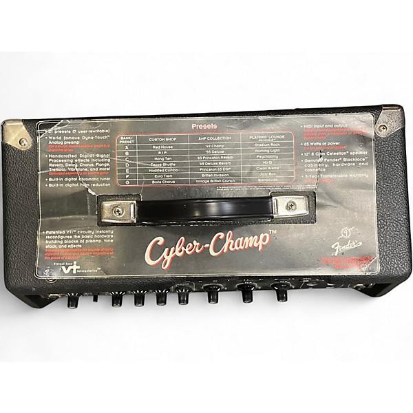 Used Fender CYBER CHAMP Guitar Combo Amp