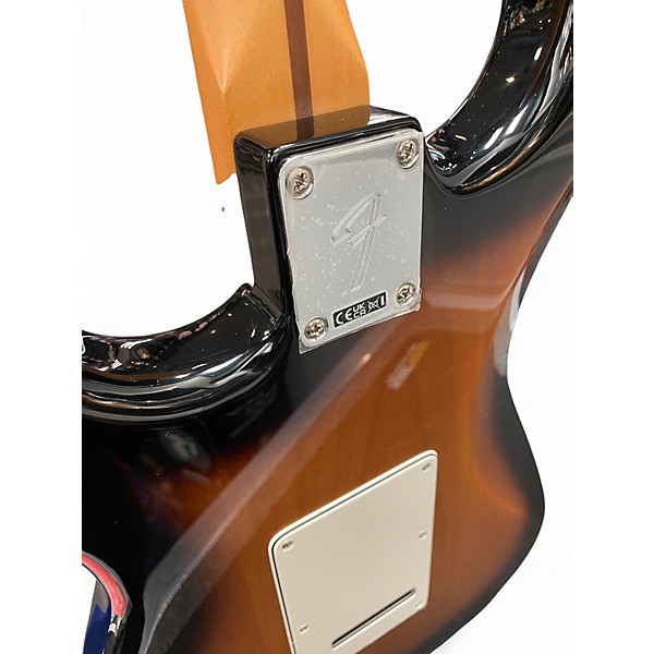 Used Fender Player Stratocaster 2 Tone Sunburst Solid Body Electric Guitar