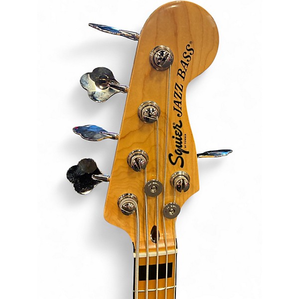 Used Squier CLASSIC VIBES 70S JAZZ BASS Black Electric Bass Guitar