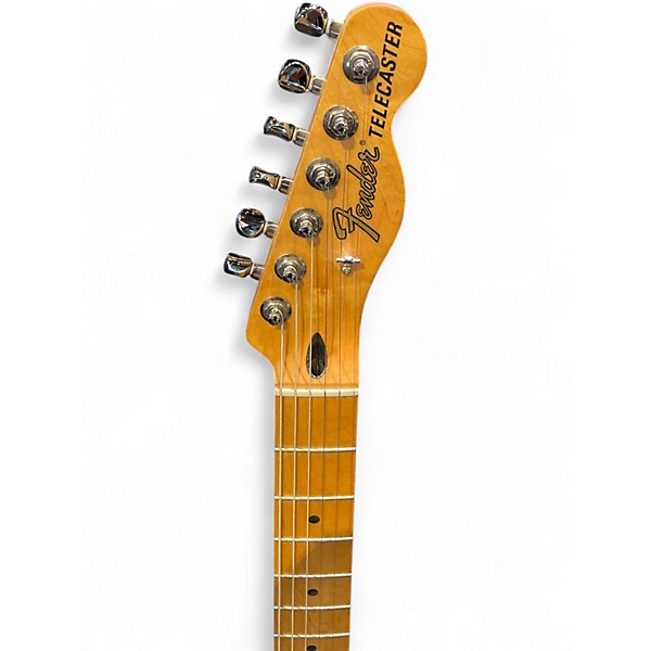 Used Fender Deluxe Nashville Telecaster White Solid Body Electric Guitar