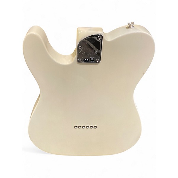 Used Fender Deluxe Nashville Telecaster White Solid Body Electric Guitar