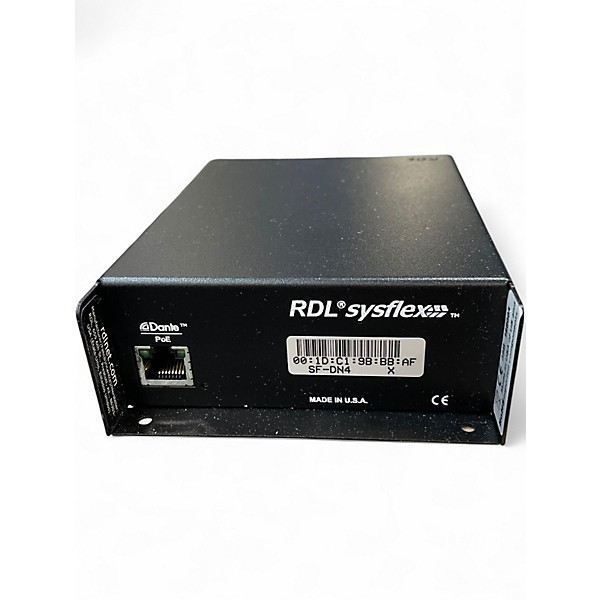 Used RDL SFDN4 Audio Interface