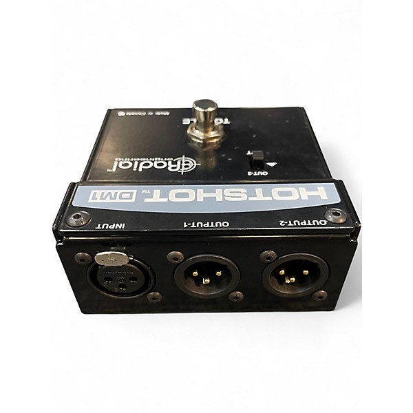 Used Radial Engineering Hotshot DM1 On-Stage Mic Mute Footswitch