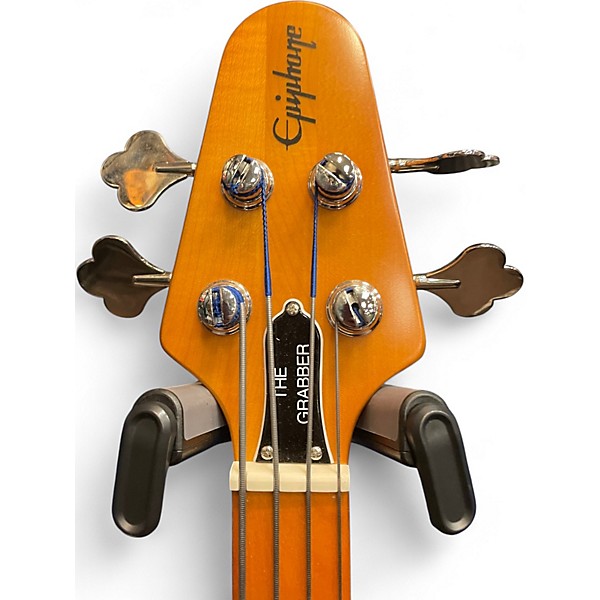 Used Epiphone THE GRABBER  Natural Electric Bass Guitar
