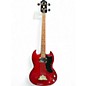 Used Epiphone SG BASS Candy Apple Red Electric Bass Guitar thumbnail