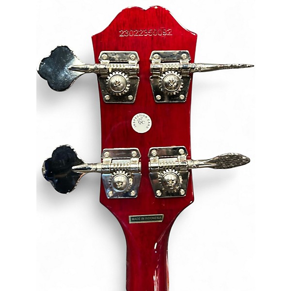 Used Epiphone SG BASS Candy Apple Red Electric Bass Guitar