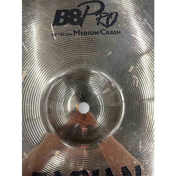Used SABIAN 16in B8 PRO  Cymbal