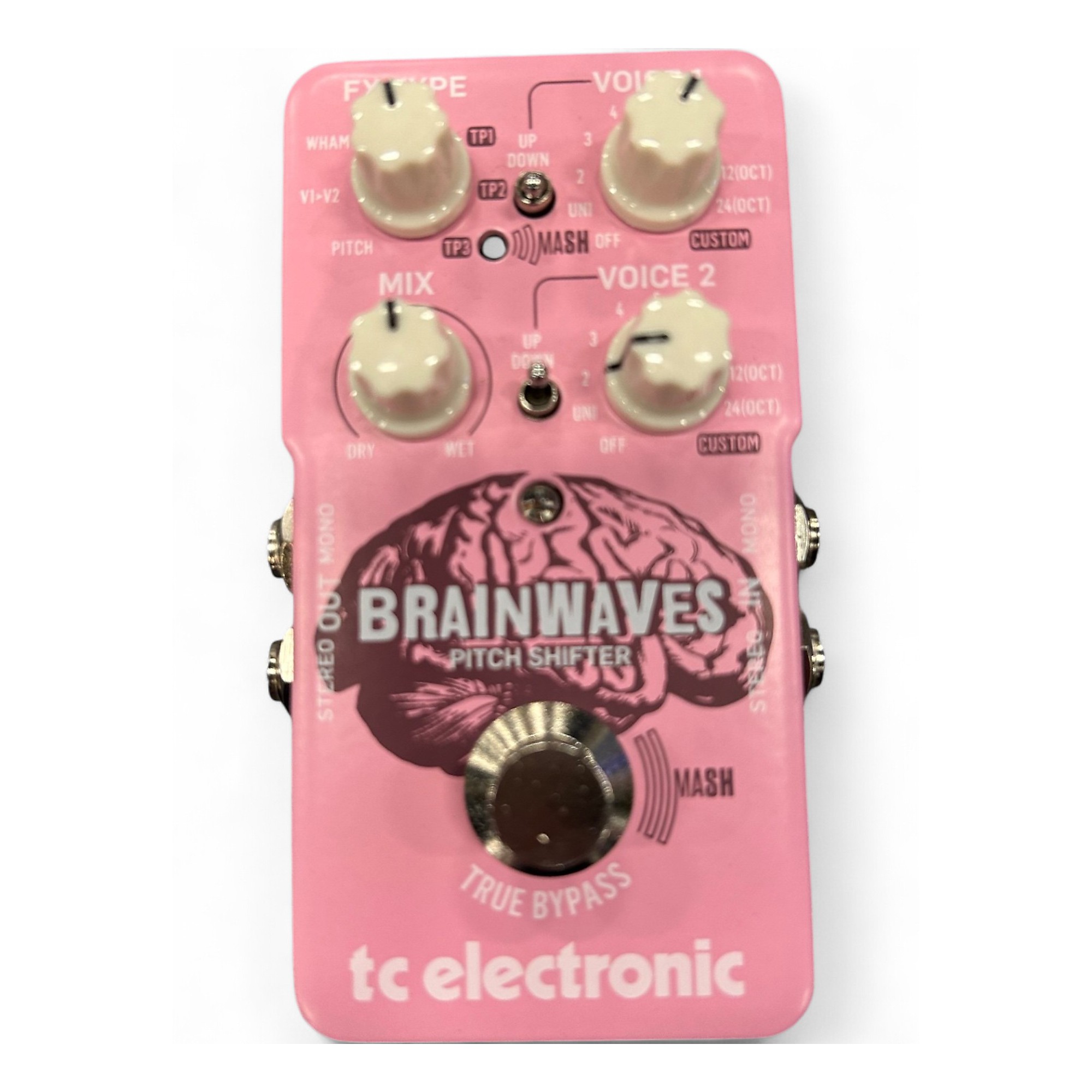 Used TC Electronic Brainwaves Pitch Shifter Effect Pedal | Guitar