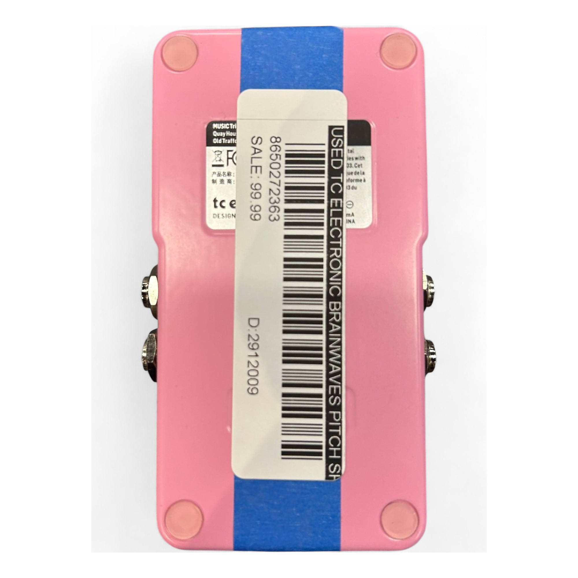 Used TC Electronic Brainwaves Pitch Shifter Effect Pedal | Guitar