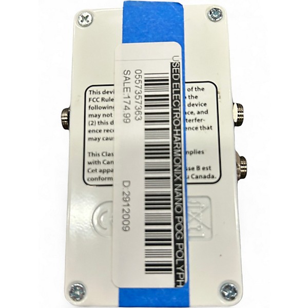 Used Electro-Harmonix Nano POG Polyphonic Octave Generator Effect Pedal