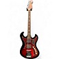 Used Eastwood SD40 Hound Dog Red Burst Solid Body Electric Guitar thumbnail