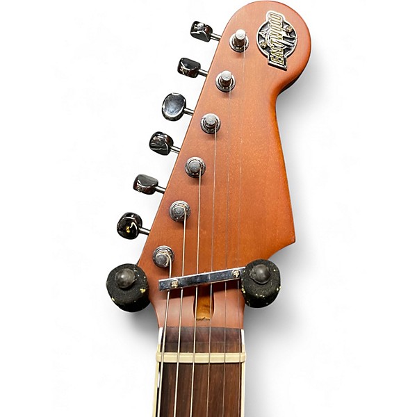 Used Eastwood SD40 Hound Dog Red Burst Solid Body Electric Guitar