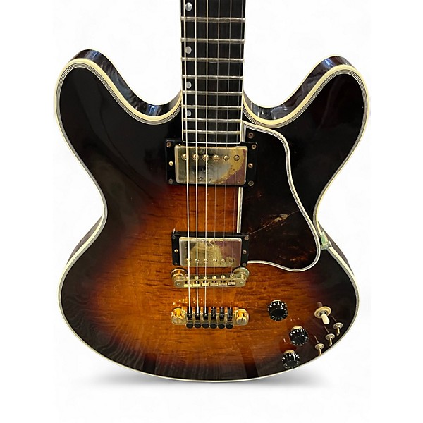 Vintage 1980 Gibson ES-Artist Sunburst Hollow Body Electric Guitar