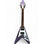 Used Epiphone KIRK HAMMETT 1979 FLYING V Purple Solid Body Electric Guitar thumbnail