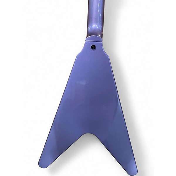 Used Epiphone KIRK HAMMETT 1979 FLYING V Purple Solid Body Electric Guitar
