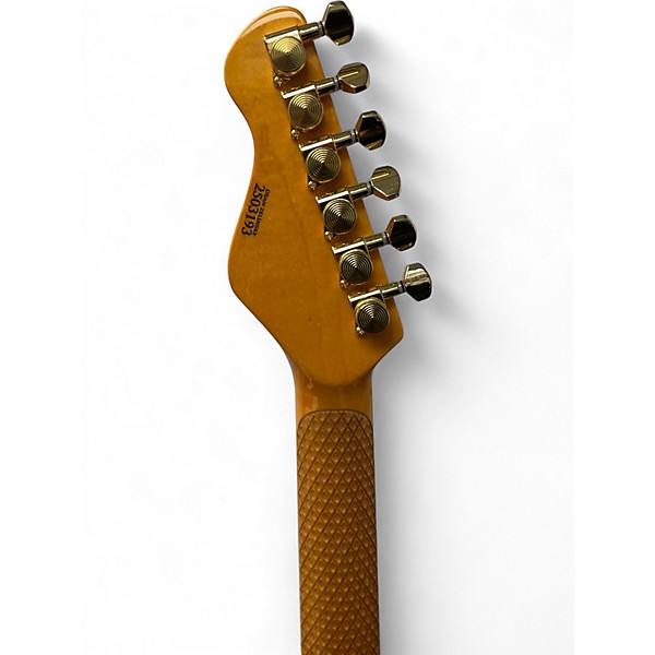 Used Dellatera Deluxe Atw Antiqued Copper Solid Body Electric Guitar