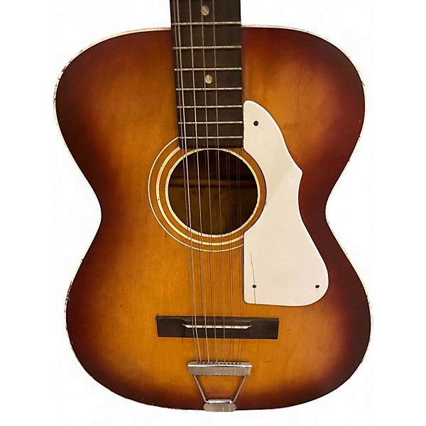Vintage 1960s Stella Harmony H912 Sunburst 12 String Acoustic Guitar