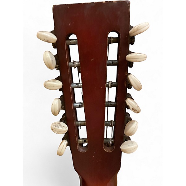 Vintage 1960s Stella Harmony H912 Sunburst 12 String Acoustic Guitar