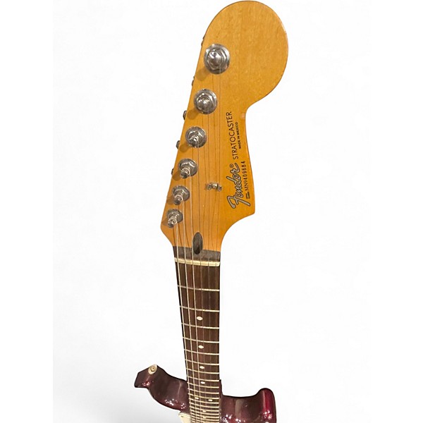Used Fender 1960S Stratocaster Wine Red Solid Body Electric Guitar