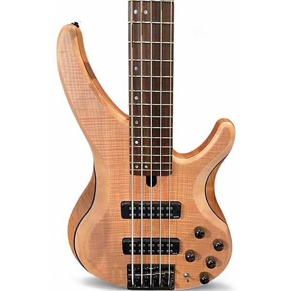 Used Yamaha Trbx605fm Natural Electric Bass Guitar