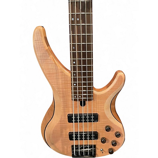 Used Ibanez SR1205E 5 String Brown Electric Bass Guitar