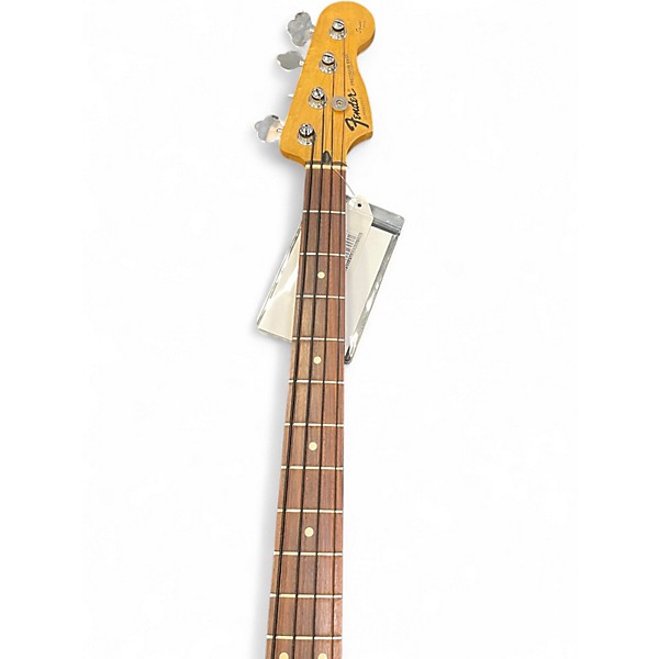 Used Fender Player Precision Bass Black Electric Bass Guitar