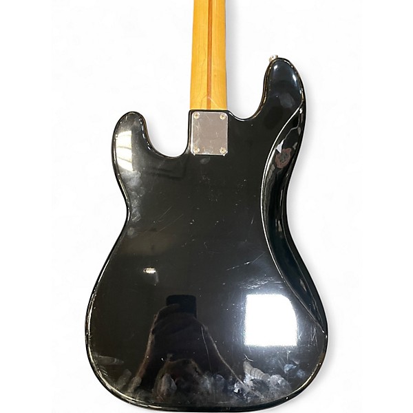 Used Fender Player Precision Bass Black Electric Bass Guitar