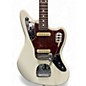 Used 2023 Fender Custom Shop 66 Jaguar Deluxe Closet Classic Aged Olympic White Solid Body Electric Guitar