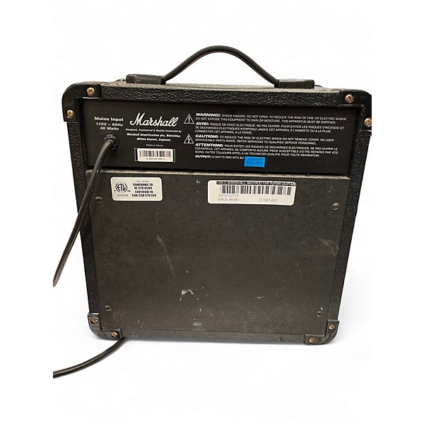 Used Marshall CODE 50W 1x12 Guitar Combo Amp