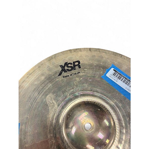 Used SABIAN 14in XSR Hats Cymbal