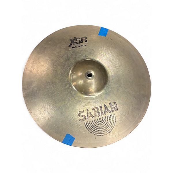 Used SABIAN 14in XSR Hats Cymbal