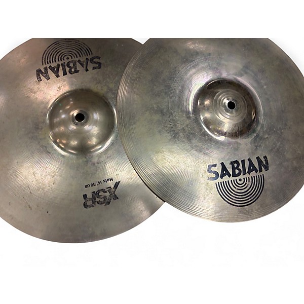 Used SABIAN 14in XSR Hats Cymbal