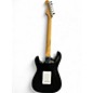 Used Squier STRATOCASTER JAPAN BLACK AND WHITE Solid Body Electric Guitar