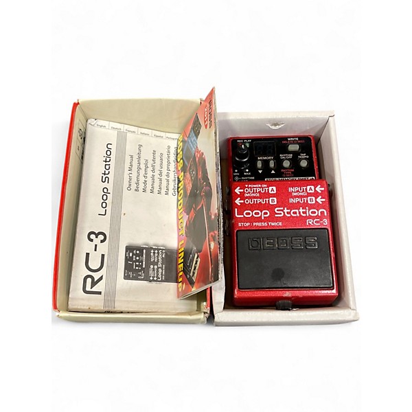 Used BOSS RC3 Loop Station Pedal