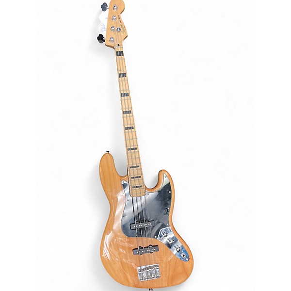 Used Squier Classic Vibe 70s Jazz Bass Natural Electric Bass Guitar
