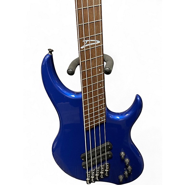 Used Dingwall leland sklar Blue Electric Bass Guitar