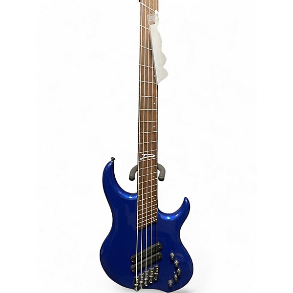 Used Dingwall leland sklar Blue Electric Bass Guitar