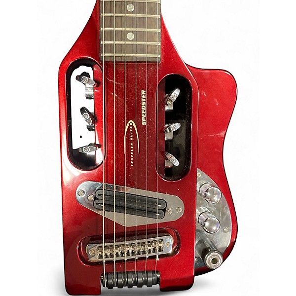 Used Traveler Guitar Speedster Candy Apple Red Acoustic Guitar