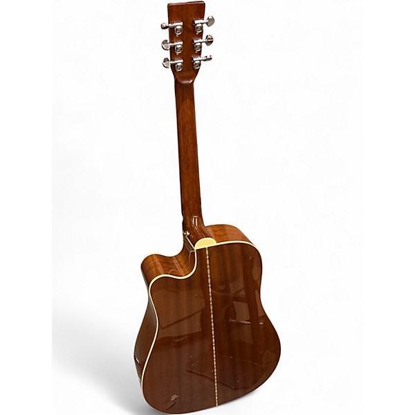 Used 2015 Zager ZAD-50CE/NA Natural Acoustic Electric Guitar