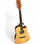 Used 2015 Zager ZAD-50CE/NA Natural Acoustic Electric Guitar