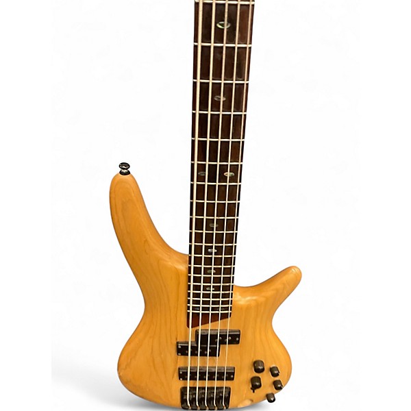 Used Ibanez SR655 Natural Electric Bass Guitar