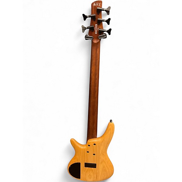 Used Ibanez SR655 Natural Electric Bass Guitar